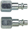 Campbell Hausfeld Steel Air Plug 1/4 in. Female 2 pc