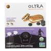 Olyra - Breakfast Sandwich Biscuit Greek Yogurt Blueberry - Case of 6 - 5.3 OZ