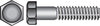 Hillman 3/8 in. D X 5-1/2 in. L Zinc Plated Steel Hex Bolt 50 pk