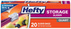 Hefty 1 qt Storage Slider Bag 20 pk