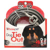 PDQ Silver Tie-Out Vinyl Coated Cable Dog Tie Out X-Large