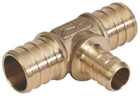 Cash Acme 3/4 in. Male X 3/4 in. D Male Brass Tee