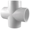 Charlotte Pipe Schedule 40 3/4 in. Slip X 3/4 in. D Slip PVC Cross 1 pk