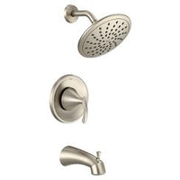 Brushed nickel Posi-Temp(R) tub/shower