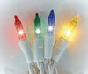 Celebrations Incandescent Mini Multicolored 300 ct Icicle Christmas Lights 17 ft.