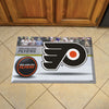 NHL - Philadelphia Flyers Rubber Scraper Door Mat