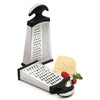 Norpro Black/Silver Metal/Plastic Slim Grater