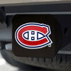 NHL - Montreal Canadiens Black Metal Hitch Cover - 3D Color Emblem