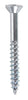 Hillman No. 12 X 2 in. L Phillips Zinc-Plated Wood Screws 100 pk