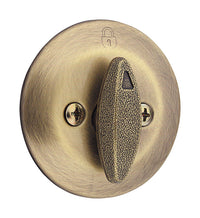 Kwikset Antique Brass Metal Deadbolt