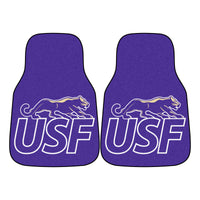 University of Sioux Falls Carpet Car Mat Set - 2 Pieces