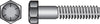 Hillman 5/16 in. D X 1-1/2 in. L Heat Treated Steel Hex Head Cap Screw 100 pk