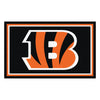 NFL - Cincinnati Bengals 4ft. x 6ft. Plush Area Rug