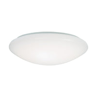 Metalux 4.1 in. H X 15 in. W X 15 in. L White LED Ceiling Light