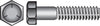 Hillman 5/8 in. D X 2 in. L Heat Treated Zinc Steel Hex Head Cap Screw 25 pk