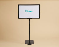 Kinter Black Plastic K-Frame Sign Holder