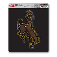 University of Wyoming 3D Decal Sticker