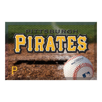 MLB - Pittsburgh Pirates Rubber Scraper Door Mat