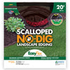 EasyFlex Plastic Brown Landscape Edging Kit