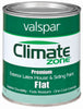 Valspar Climate Zone Flat White Paint and Primer in One Exterior 1 qt