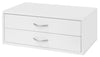 Organized Living White Drawer 9.5 in. H X 24 in. W X 14 in. D