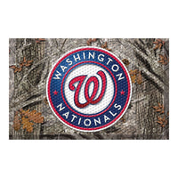 MLB - Washington Nationals Camo Camo Rubber Scraper Door Mat