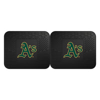 MLB - Oakland Athletics Back Seat Car Mats - 2 Piece Set