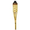 Tiki Luau Brown Bamboo 57 in. Weather Resistant Outdoor Torch 1 pc (Pack of 24)