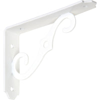 152BC 5â€ x 3-1/2â€ Ornamental Shelf Bracket - Antique White