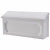 Gibraltar Mailboxes Windsor Plastic Wall Mount White Mailbox