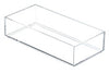 iDesign Clarity 2 in. H X 4 in. W X 8 in. D Plastic Drawer Organizer