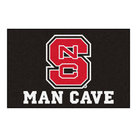 North Carolina State University Man Cave Rug - 19in. x 30in.