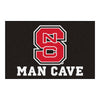 North Carolina State University Man Cave Rug - 19in. x 30in.