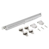 National Hardware Satin Nickel Plastic Sliding Door Hardware Kit (Pack of 2)