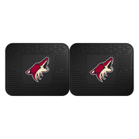 NHL - Arizona Coyotes Back Seat Car Mats - 2 Piece Set