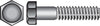 Hillman 3/4 in. D X 2-1/2 in. L Zinc Plated Steel Hex Bolt 20 pk