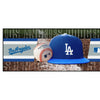 MLB - Los Angeles Dodgers Gray Baseball Runner Rug - 30in. x 72in.