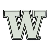 University of Washington 3D Chromed Metal Emblem