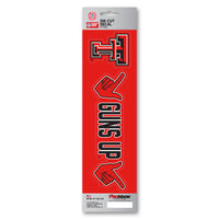 Texas Tech University 2 Piece Decal Sticker Set