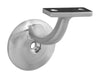 National Hardware Silver Zinc Handrail Bracket 3.10 in. L 250 lb (Pack of 5).