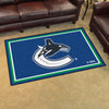 NHL - Vancouver Canucks 4ft. x 6ft. Plush Area Rug