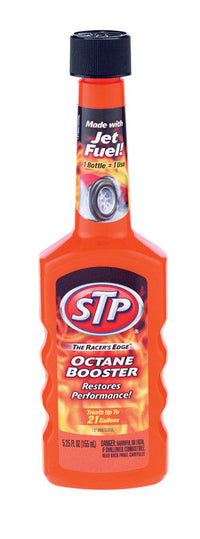 STP 2-in-1 Formula Jet-Fuel Universal Gasoline Engine Octane Booster 5.25 oz.