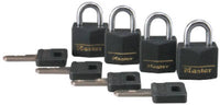 Master Lock 3/4 in. H X 3/4 in. W X 3/4 in. L Laminated Steel Padlock Keyed Alike