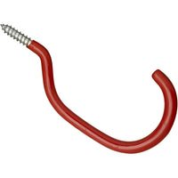 SP2158B 6-1/2â€ Bike Screw Hook - Red