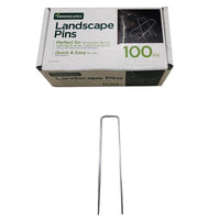 Greenscapes 1 in. W X 4-1/2 in. L Landscape Fabric Pins 100 pk