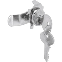 Prime-Line Brushed Nickel Steel Counter Clockwise Mailbox Lock