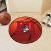 Boston University Basketball Rug - 27in. Diameter