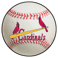 MLB - St. Louis Cardinals Retro Collection Baseball Rug - 27in. Diameter - (1950)