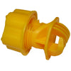 Parmak Rod Post Insulator Yellow