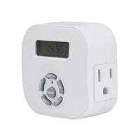 Westek Indoor Digital Timer 120 V White